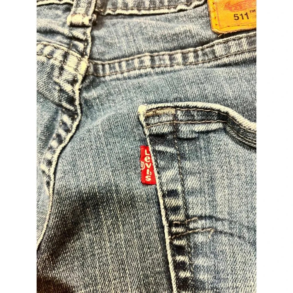 Levis 511 Slim Fit Jeans Mens 31x32 Blue Medium Wash Denim Pants‎